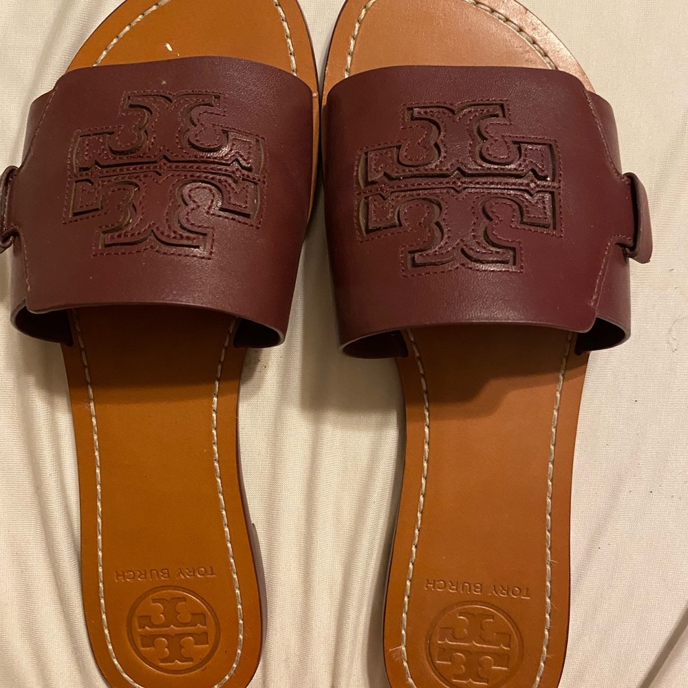 Tory Burch Melinda Slide Sandal, EUC, Size 8